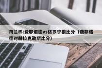 荷兰杯:费耶诺德vs格罗宁根比分（费耶诺德对赫拉克勒斯比分）