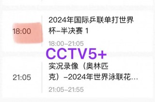 2023今晚乒乓决赛直播时间(2023今晚乒乓决赛直播时间12月10)