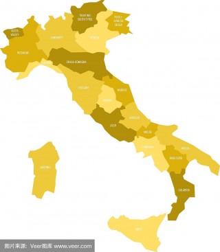 意大利地图(意大利地图位置世界地图)