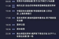 世乒赛央视直播时间(世乒赛央视直播时间几点)