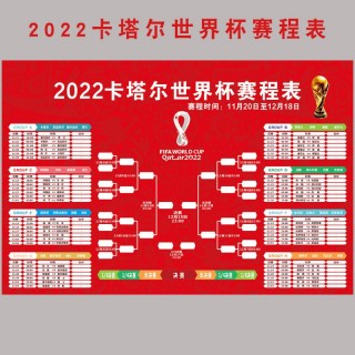 2023卡塔尔世界杯赛程表(2023卡塔尔世界杯赛程表c罗参加了吗)