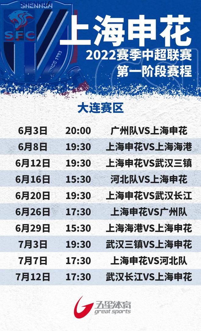 中超赛程2022赛程表(中超赛程2022赛程表直播)  第1张